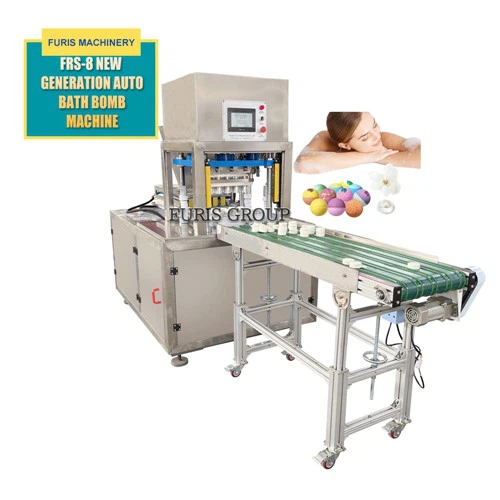 Mașină cu bombă de baie Mașină de turnat cu presă de bile pentru baie